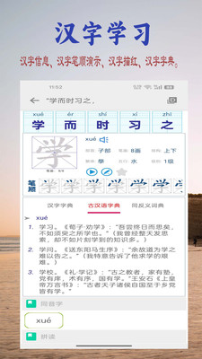 读书学写字