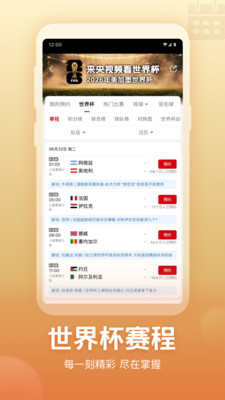央视频-来央视频看世界杯