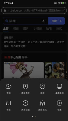 狐猴浏览器- 扩展支持
