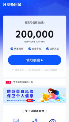 分期备用金-借钱贷款