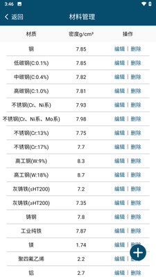 材料重量计算-金属重量计算器