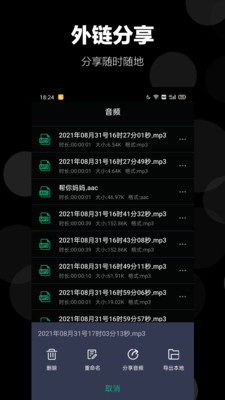 录音语音备忘录-文字转语音