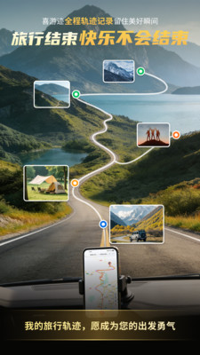 喜游迹-组队旅行线路规划助手