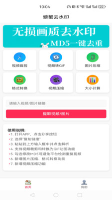 螃蟹去水印大师