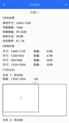 工程计算-套裁优化