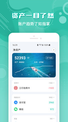 薄荷记账-自动记账自动同步收益
