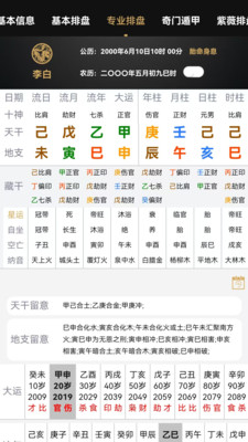 混沌排盘