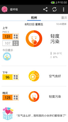 【免費醫療App】爱呼吸-PM2.5预报-APP點子