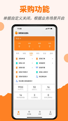 橙子进销存-ERP管理系统