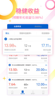 易通贷排名_易通贷投资截图