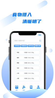 卡路里食物热量计算器软件