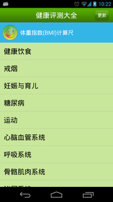 【免費醫療App】健康评测大全-APP點子