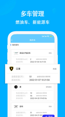 奇智油耗电耗