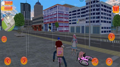 打工人007体验生存-樱花外卖员