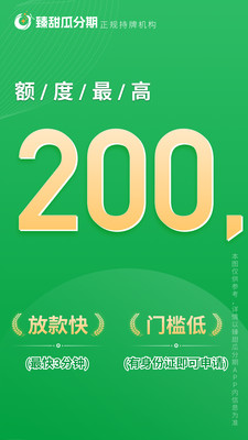 臻甜瓜分期-借钱贷款