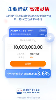微众银行企业金融