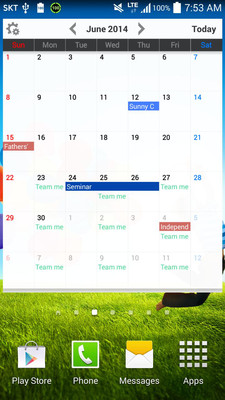 【免費生產應用App】Calendar Widgets-APP點子