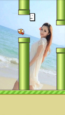 【免費休閒App】Flappy Bird美女版-APP點子