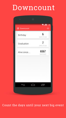 【免費生產應用App】简洁倒计时Downcount-APP點子