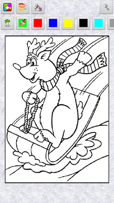 新年著色HD Merry Christmas Coloring Pages