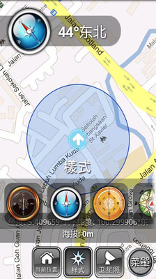 【免費工具App】地图指南针-APP點子