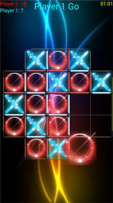 免費下載休閒APP|霓虹井字游戏TicTacToe Super Glow app開箱文|APP開箱王