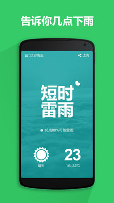 【免費生活App】懒人天气-APP點子