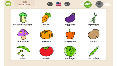 【免費教育App】幼儿英语食物篇-APP點子