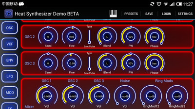 Heat Synthesizer Demo BETA