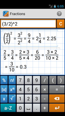 【免費工具App】分数计算器Mathlab Fraction Calculator-APP點子