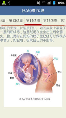 【免費醫療App】怀孕孕期宝典-APP點子