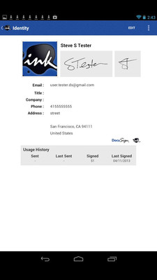 【免費生產應用App】DocuSign Ink-APP點子