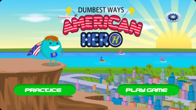 【免費休閒App】蠢蠢的死法：美国英雄 Dumb Ways American Hero-APP點子