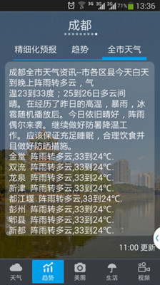 【免費工具App】全景气象-APP點子