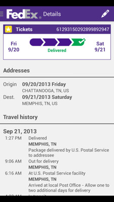 【免費購物App】联邦快递 FedEx Mobile-APP點子