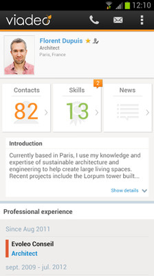 【免費社交App】Viadeo职业社交-APP點子