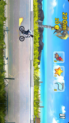 【免費賽車遊戲App】炫跑自行车 BMX Ride n Run-APP點子