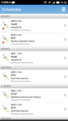 【免費醫療App】iVaccine-APP點子