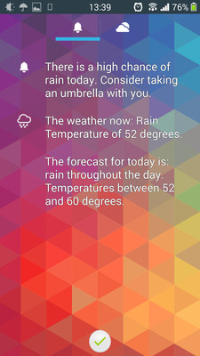 【免費生活App】别忘带伞-天气闹钟Umbrella-APP點子