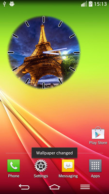 【免費工具App】Paris Clock Widget-APP點子