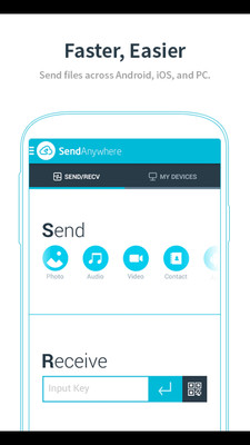 跨平台文件发送 Send Anywhere