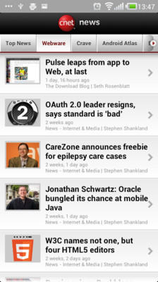 【免費新聞App】CNET News-APP點子