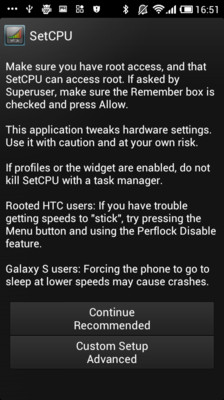 超頻,降頻cpu隨意設定,一個軟件做到 SetCPU 2.01,Android Rooted 專用應用下載