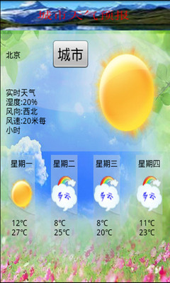 【免費生活App】城市天气预报-APP點子