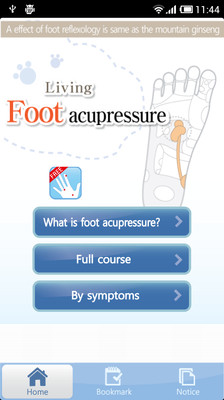 Foot acupressure