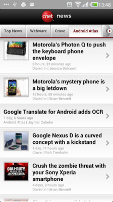 【免費新聞App】CNET News-APP點子