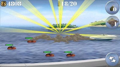 【免費動作App】快艇射击 Speedboat Shooting-APP點子