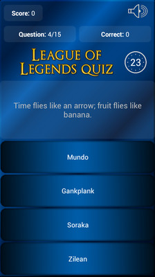 【免費娛樂App】League of Legend Quiz-APP點子