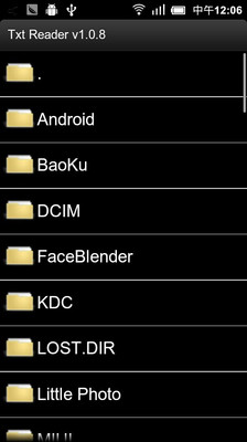 Txt阅读器 Android Txt EBook Reader