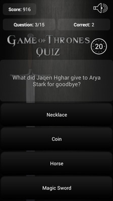 【免費娛樂App】Game of Thrones Quiz-APP點子